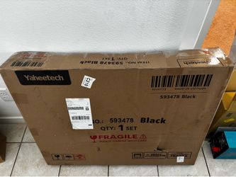 Yaheetech 54 inch Rolling Metal Large parrot  cage - moble bird cage with Detachable stand - black