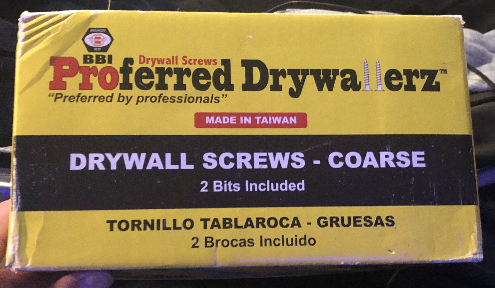 PROFERRED DRYWALL SCREWS #6 X 1 5/8