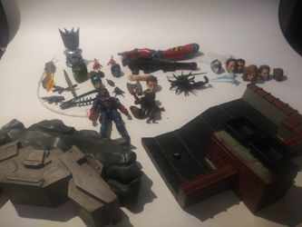Marvels legends loose pieces and dioramas