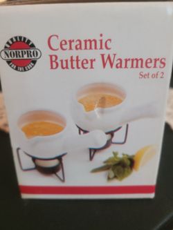 New Ceramic Butter Warmers