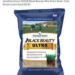 Jonathan Green (10324) Black Beauty Ultra Grass Seed - Cool Season Lawn Seed (50 lb)