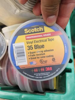 Scotch 35 Vinyl Eletrical Tape Blue
