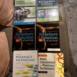Pharmacy Tech Books