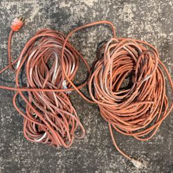 2 Extension Cords 