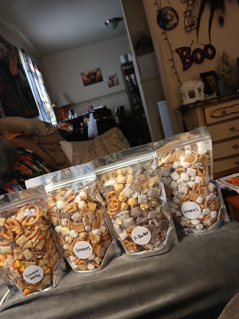 Large Chex Mix Bags 10.00 Each Or All For 40.00