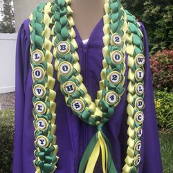 It’s Not To Late!-Next Day Pickup Available! Wide Graduations Lei $30/ Sash $40/ Both $60- In Riverside 92508