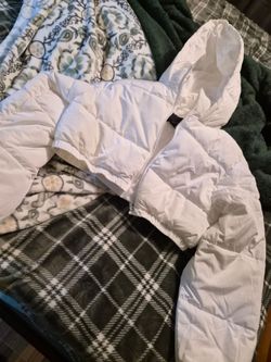 Cropped long sleeve jacket