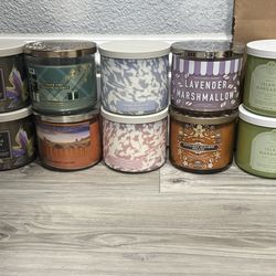 Bath and Bodyworks candle bundle (10)