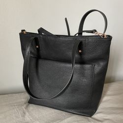 Black Leather Bag