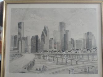 Houston The American Metropolis Print 165/500