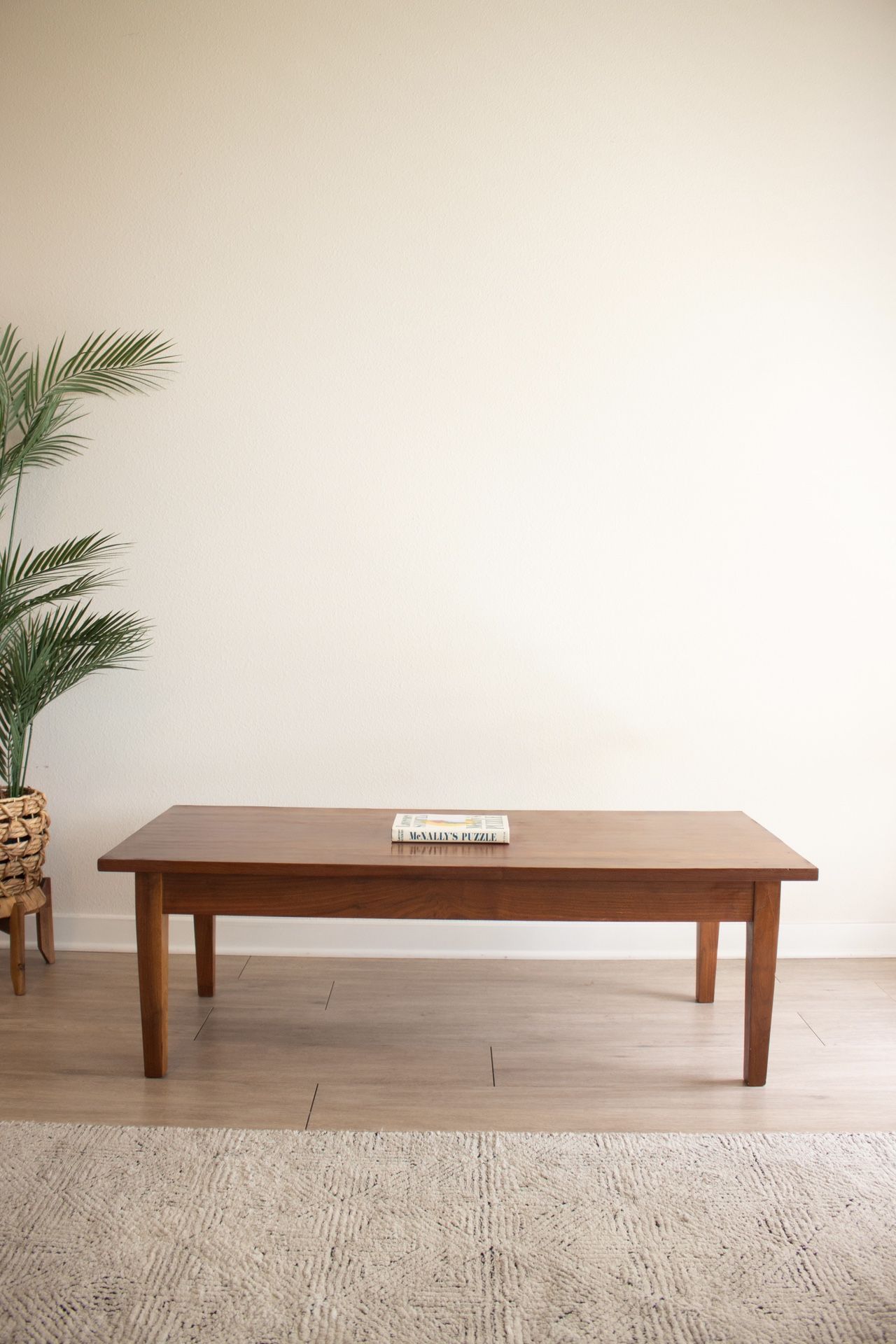 MCM Wood Coffee Table