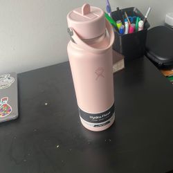 HydroFlask Straw Pink 40oz