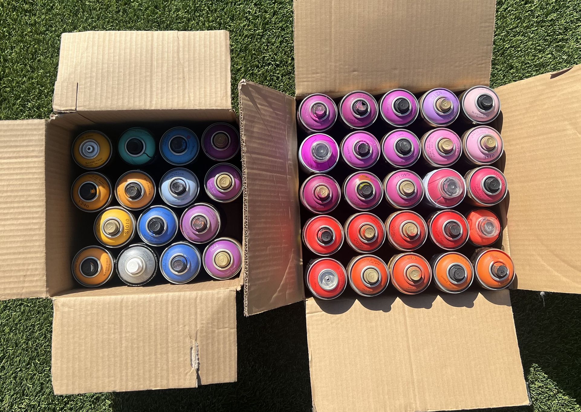 Montana spray paint 48 Cans