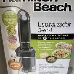 Hamilton Beach Spiralizer 