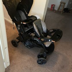 Baby Stroller 2 Seats 