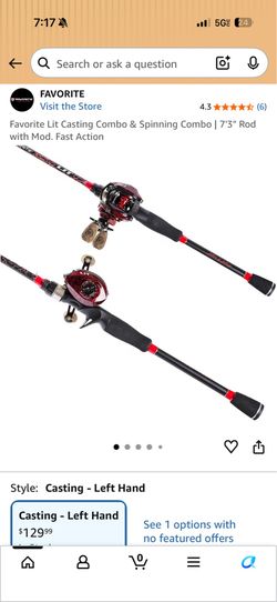Favorite Lit Baitcaster