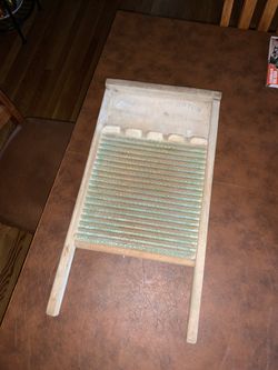 Antique washboard