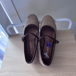 Women's Olivia & Kate New York Woven Mary Jane Flats 🩰