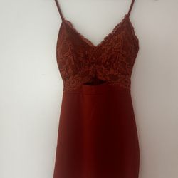 Haute Monde Orange Dress 