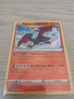 Radiant Charizard Pokémon Card 020/159