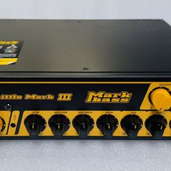 Markbass Little Mark III.  500 Watt Bass Amp Head