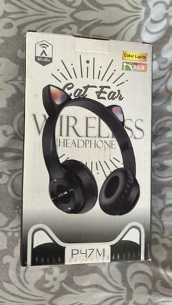 Cat girl headphones