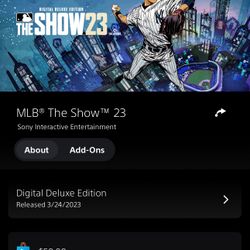 MLB The Show 23 Digital Deluxe Edition Ps5 And Ps4