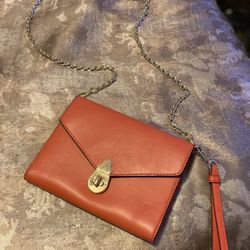 Calvin Klein Crossbody Leather Handbag 