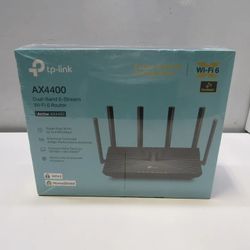 Tp Link Ax4400 Dual Band 6 Stream WiFi 6 Router