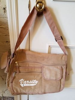 Varsity Beige Computer Bag