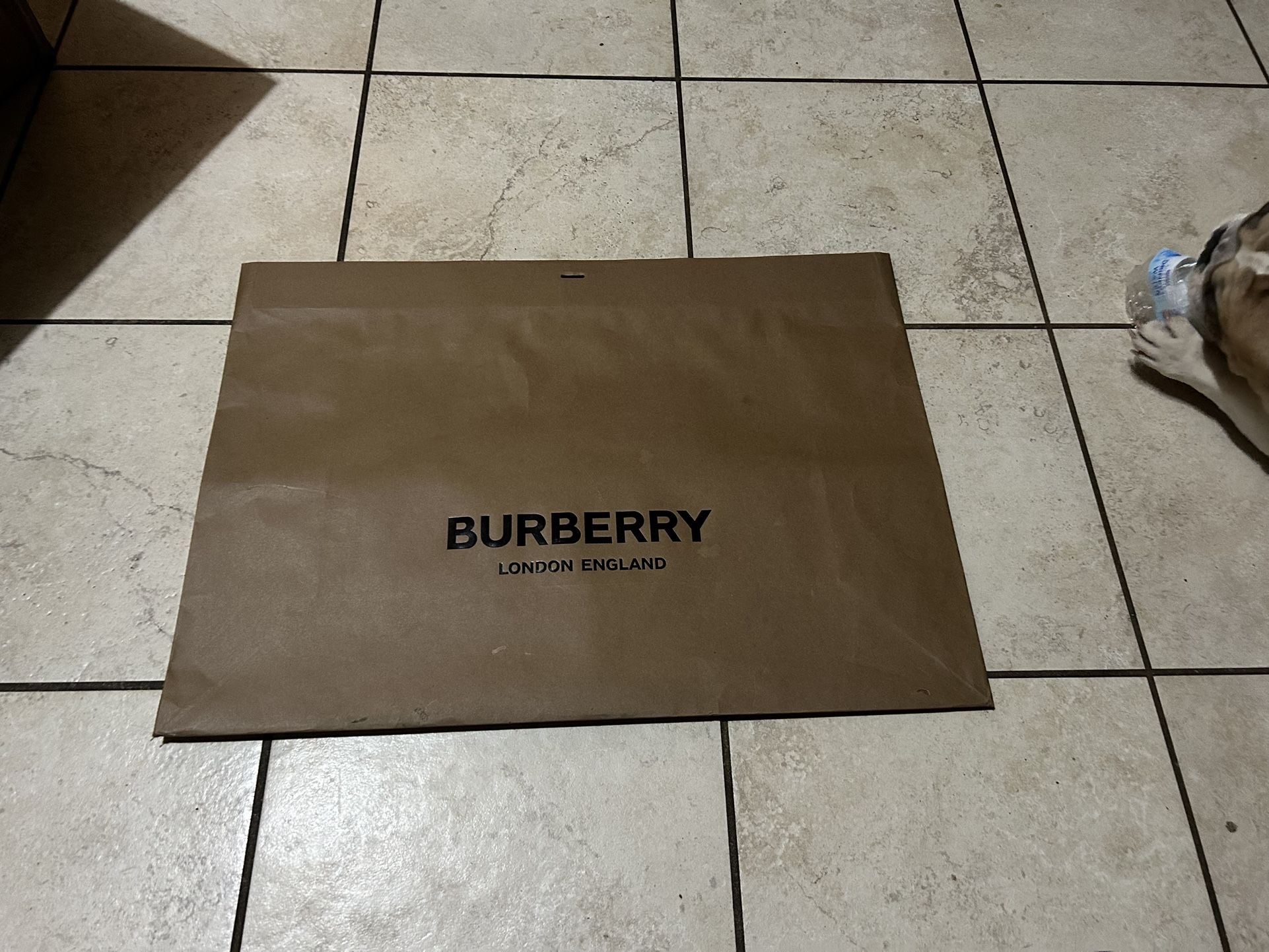 Burberry Brown Shopping Bag