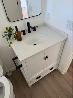 30” restroom vanity