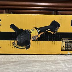  POWERFUL DEWALT FLEX  VOLT GRINDER  (DCG418B)