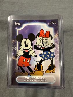2026 Topps Disney Mickey and Minnie D23 Exclusive Promo card #D23-3