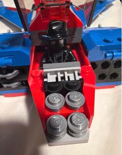 LEGO Spider-Man Jet Build with Spider-Man noir minifigure