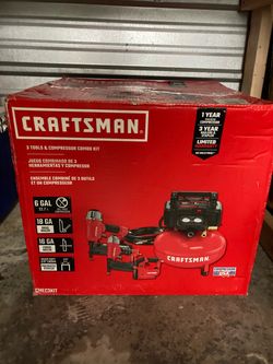 Compressor & 3 tools
