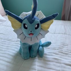 Pokemon Vaporeon Plushie