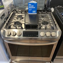 LG Smart Slide In Dual Fuel Electric Range