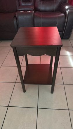 Brown nightstand