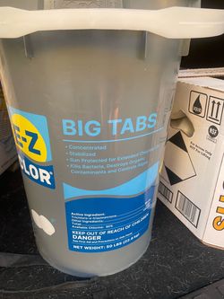 E-Z Clor Big Tabs Pool Chlorine 50 lbs