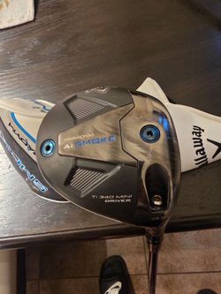 Callaway Paradym Ai Smoke Ti 340 Mini Driver