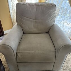 Cozy Beige Recliner Chair