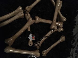 Light Up Halloween Bones