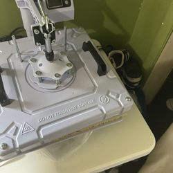 8 N 1 15x15  Heat N Press T Shirt Hat N Cup  Machine  New   N  Hp  Printer 