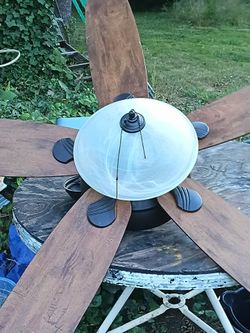Hunter ceiling fan and light in great condition