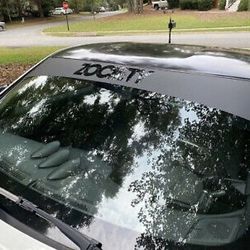 Zociety Sticker Decal Windshield Banner