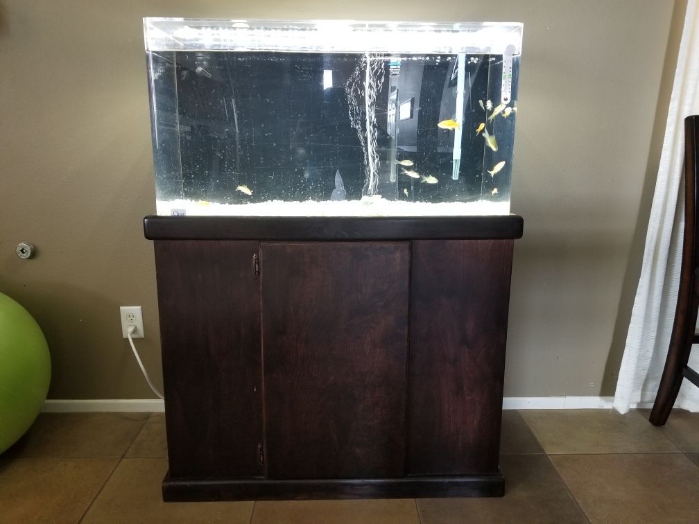Clear for Life 50 gal. Acrylic Aquarium complete set for Sale in