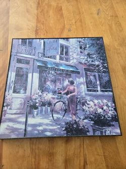 Parisian scene artwork