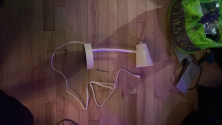 White Desk Lamp with Flexible Arm