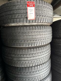 4 USED 22565R17 YokohamaALL SEASON TIRES for $200 installed and balance w/ ALIGNMENT . 22565R17 225 65 17 225 65 R 17 225/65/17 225/65/R17  Texas Extr